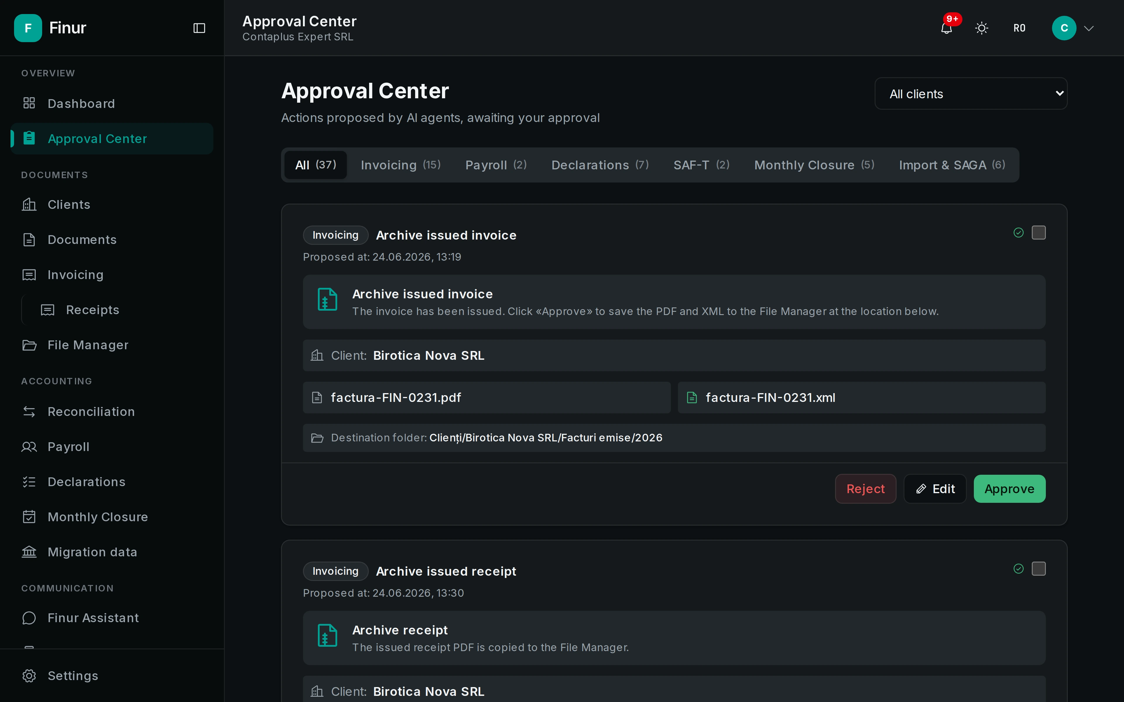 The Approval Center